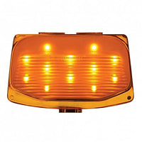 12 LED Front Fender Tip Light For Harley Motorcycle - Amber LEDs (Amber or Smoke Lens)