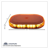 United Pacific - 30 High Power LED Micro Warning Bar (Magnetic or Permanent Mount)