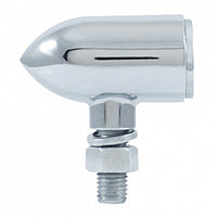 United Pacific - 4 LED Mini Bullet Marker Light - Red LEDs (Clear Lens)