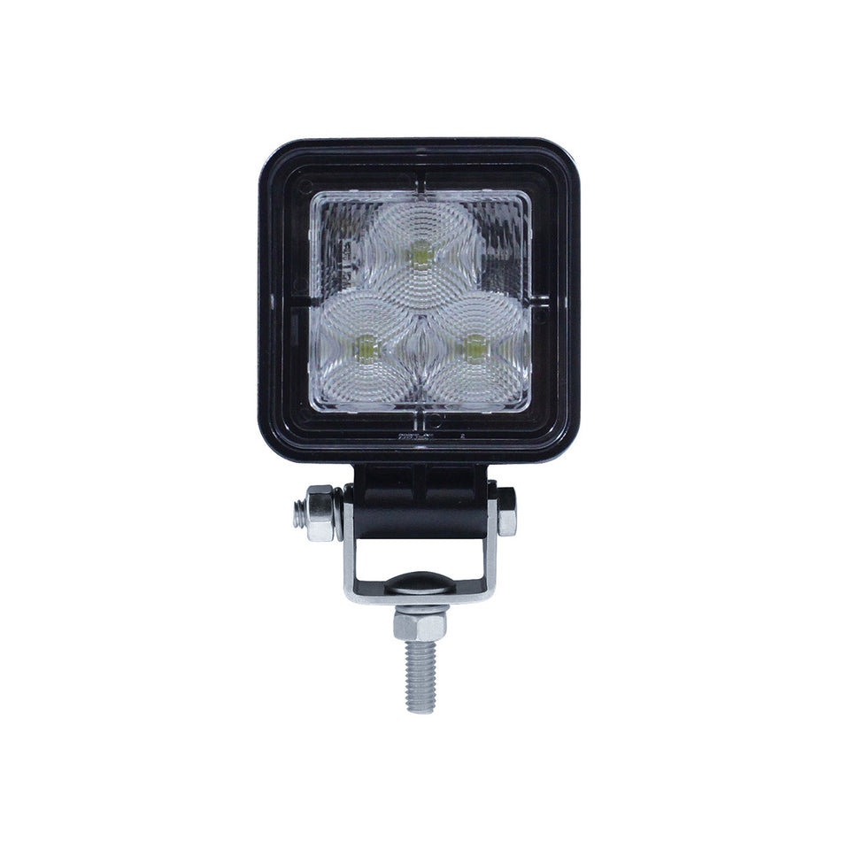 United Pacific - 3 High Power 3 Watt LED Square Compact Work Light - Flood Light