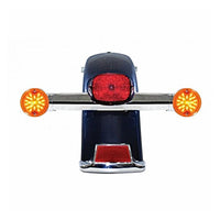 21 LED 3-1/4" Signal Light For Harley Motorcycle With 1156 Plug - Amber or Red LEDs (Amber, Red or Clear Lens)