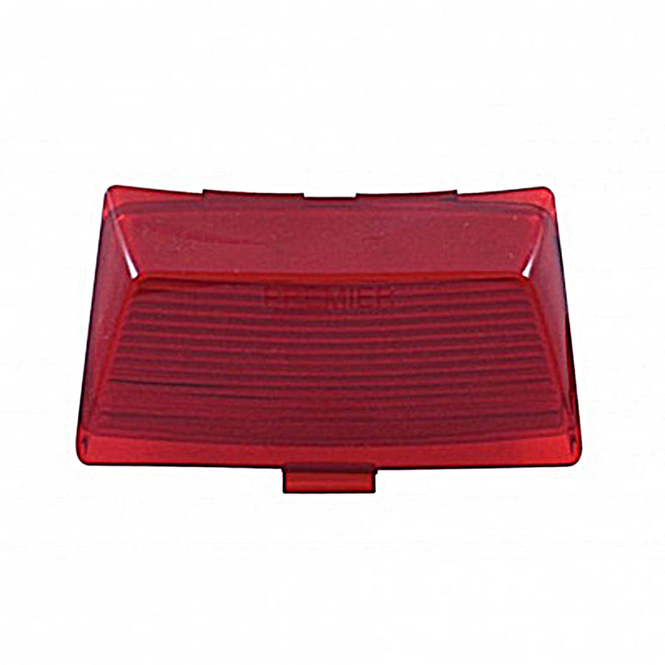 United Pacific - 8 LED Fender Tip Light For Harley Motorcycle - Red LEDs (Red Lens)