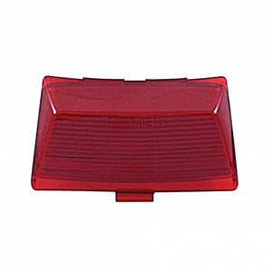 United Pacific - 8 LED Fender Tip Light For Harley Motorcycle - Red LEDs (Red Lens)