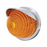 17 LED Beehive Flush Mount Kit With Visor - Amber LEDs (Amber or Clear Lens)