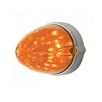 19 LED Watermelon Grakon 1000 Flush Mount Kit With or Without A Visor - Amber LEDs (Dark Amber Lens)