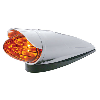 19 LED Watermelon Grakon 1000 Cab Light Kit With Visor (Amber LEDs - Dark Amber Lens)