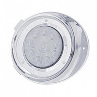 10 LED Freightliner Daytime Running Light Driver or Passenger Conversion Kit without Visor - Amber LEDs (Amber or Clear Lens)