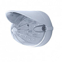United Pacific - 19 LED Watermelon Flush Mount Kit w/ Visor - Amber LEDs (Amber or Clear Lens)