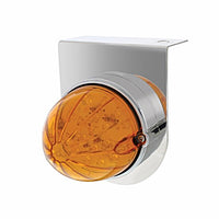 Stainless Light Bracket With 19 LED Bullet Style Grakon 1000 Light - Amber LEDs (Amber or Clear Lens)