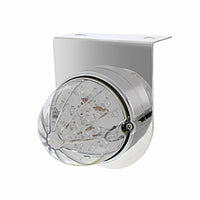 Stainless Light Bracket With 19 LED Bullet Style Grakon 1000 Light - Amber LEDs (Amber or Clear Lens)