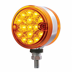 30 LED 3" Dual Function Reflector Double Face Light - Amber LEDs (Amber or Clear Lens)