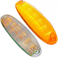 6 Amber LED Cab Light For 2008-2017 Freightliner Cascadia - Amber LEDs (Amber or Clear Lens)