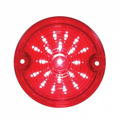 21 LED 3-1/4" Dual Function Signal Light For Harley Motorcycle With 1157 Plug