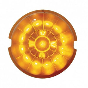 United Pacific - 17 LED Watermelon Cab Light - Amber LEDs (Dark Amber Lens)
