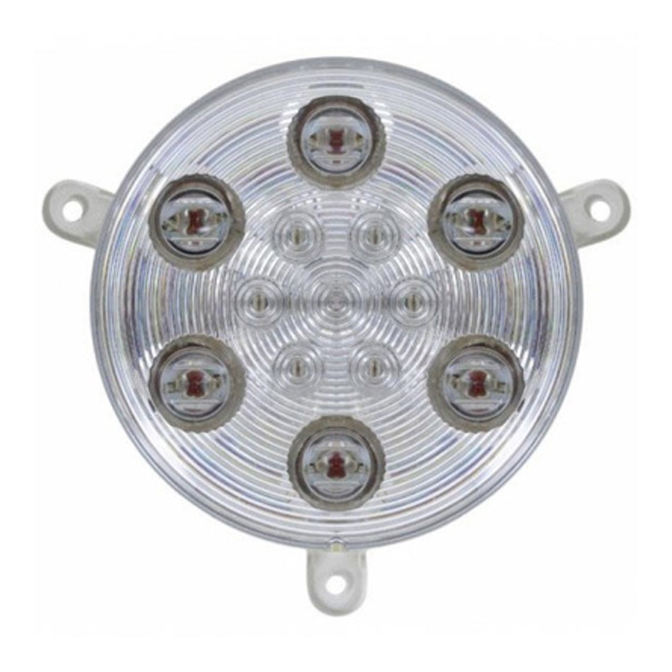 13 Amber LED Daytime Running Light For 2005-2010 Freightliner Century - Amber LEDs (Clear Lens)