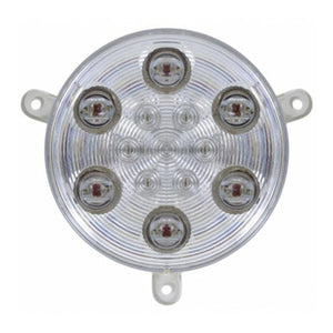 13 Amber LED Daytime Running Light For 2005-2010 Freightliner Century - Amber LEDs (Clear Lens)