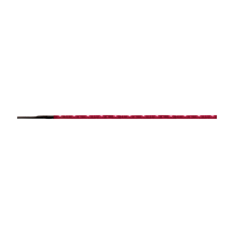 United Pacific - 45 LED 35-1/4" Flex Light - Red LED w/ Left or Right Wire Exit