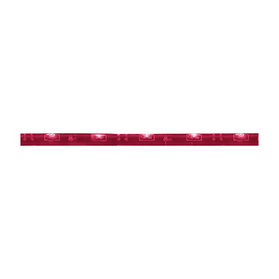 United Pacific - 45 LED 35-1/4" Flex Light - Red LED w/ Left or Right Wire Exit