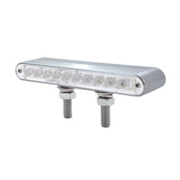 United Pacific - 20 LED 6-1/2" Double Face Light Bar - Amber LEDs (Amber or Clear Lens)