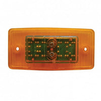 12 LED Cab Light For Freightliner Century (1996-2011) And Columbia (2001-2017) - Amber LEDs (Amber Lens)