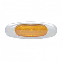 United Pacific - 3 LED Clearance/Marker Light - Amber LEDs (Amber Lens)