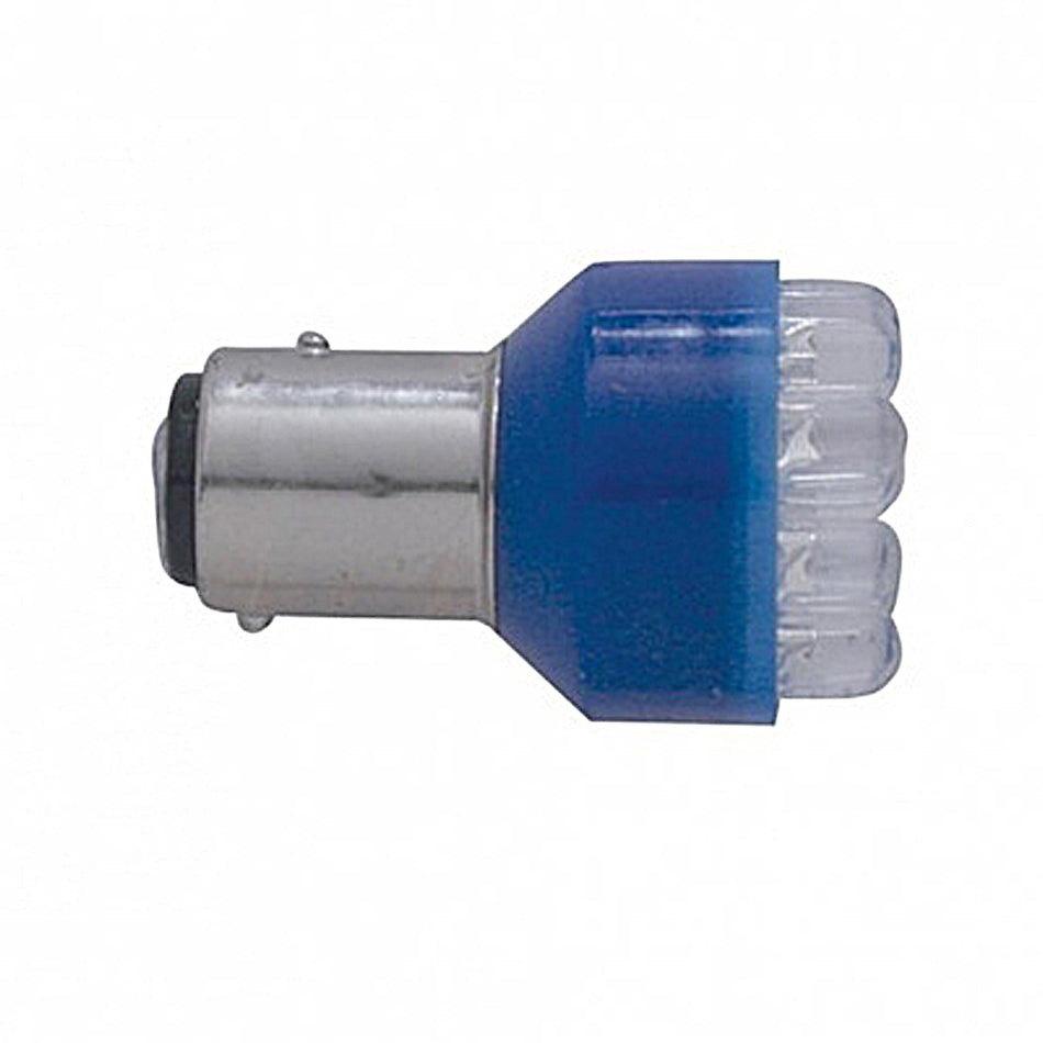 United Pacific - 12 LED 1157 Type Bulb - Blue LEDs (Blue Lens)