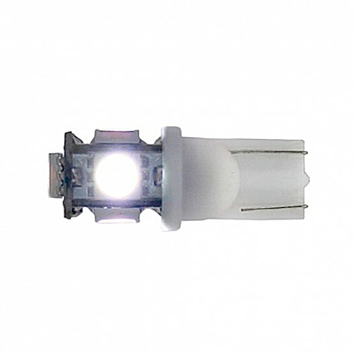 United Pacific - 5 High Power LED 360 Degree 194 Bulb - Amber, Blue, Red or White (2-Pack) - Berube's Truck Accessories