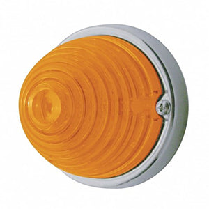United Pacific - 17 LED Beehive Flush Mount Kit - Amber LEDs (Amber or Clear Lens)