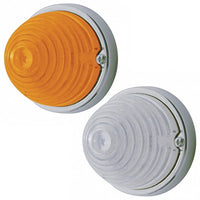 United Pacific - 17 LED Beehive Flush Mount Kit - Amber LEDs (Amber or Clear Lens)