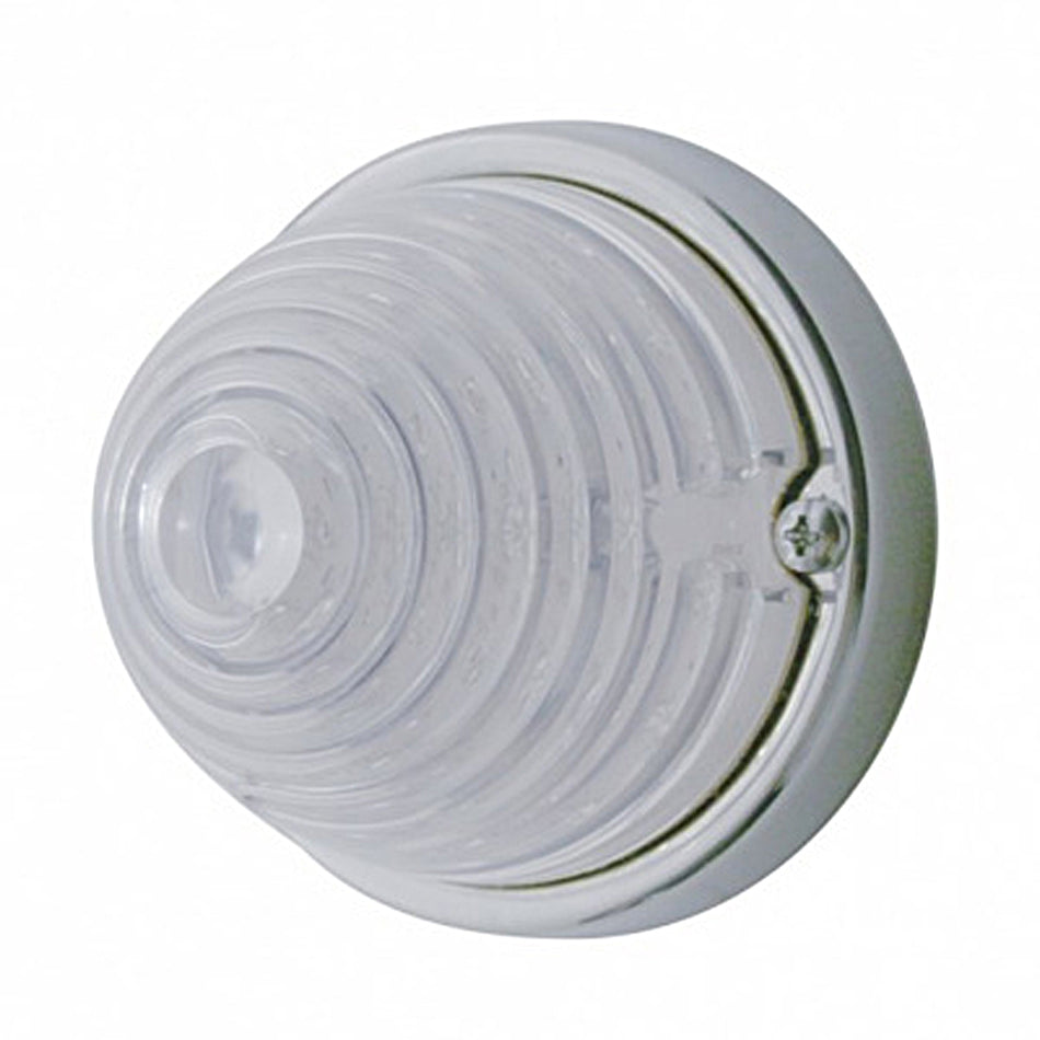 United Pacific - 17 LED Beehive Flush Mount Kit - Amber LEDs (Amber or Clear Lens)