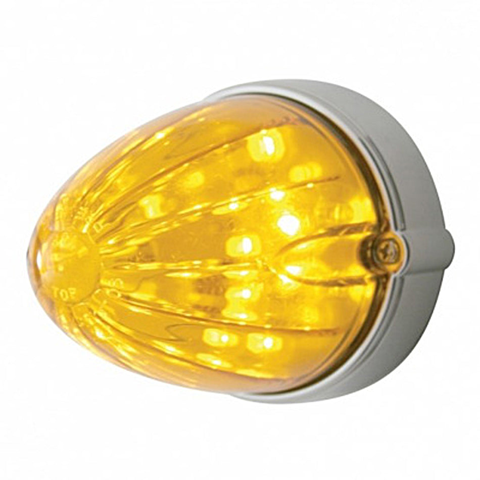 19 LED Watermelon Grakon 1000 Flush Mount Kit - Amber LEDs (Amber or Clear Lens)