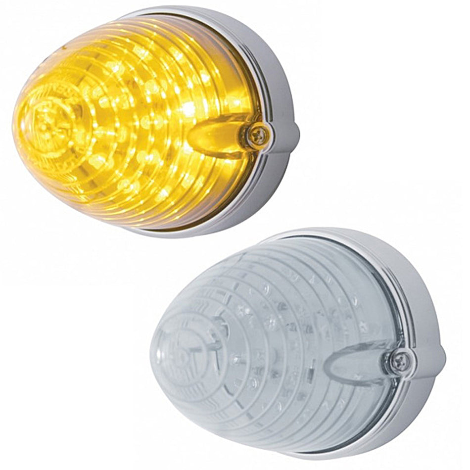 19 LED Beehive Grakon 1000 Flush Mount Kit - Amber LEDs (Amber or Clear Lens)