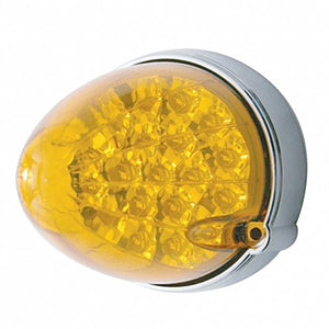 19 LED Reflector Grakon 1000 Flush Mount Kit - Amber LEDs (Amber or Clear Lens)