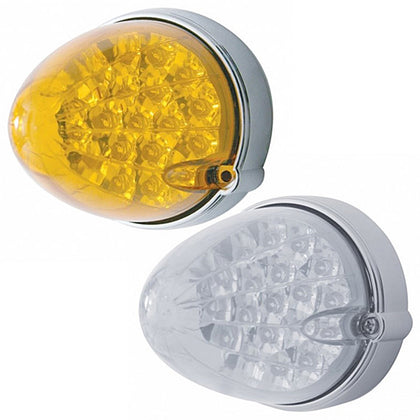 19 LED Reflector Grakon 1000 Flush Mount Kit - Amber LEDs (Amber or Clear Lens)