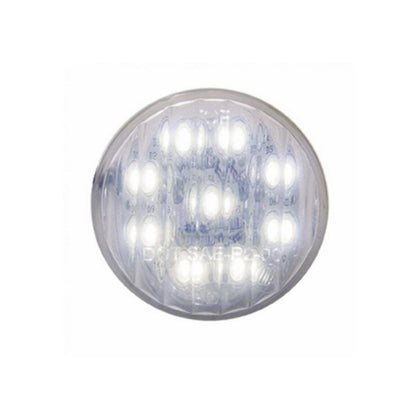 United Pacific - 9 LED 2" Auxiliary/Utility Light - White LED/Clear Lens