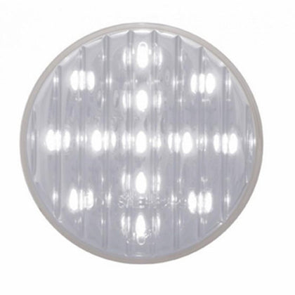 United Pacific - 13 LED 2-1/2" Auxiliary/Utility Light - White LEDs (Clear Lens)