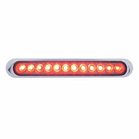 United Pacific -12 LED Third Brake Light - Red LEDs (Clear Lens)