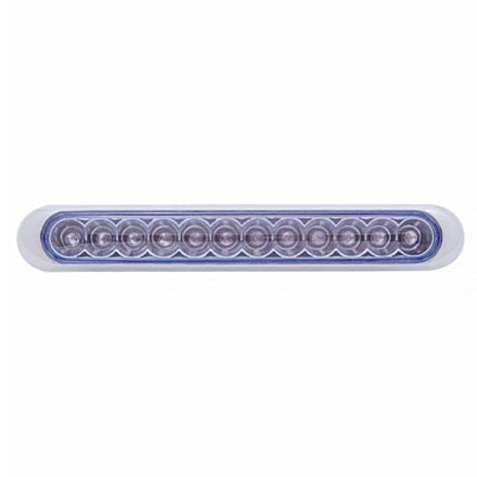 United Pacific -12 LED Third Brake Light - Red LEDs (Clear Lens)