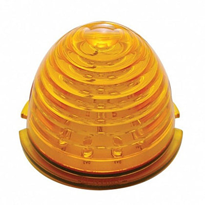 United Pacific - 17 LED Beehive Cab Light - Amber LEDs (Amber Lens)
