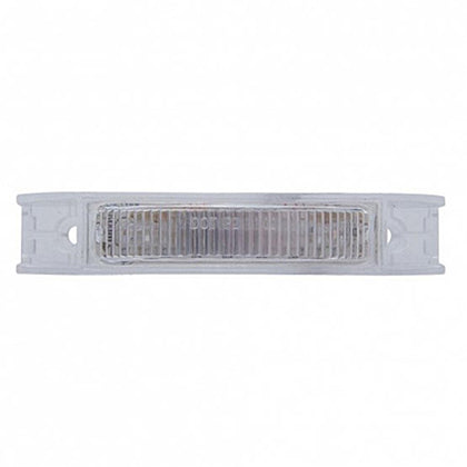 United Pacific - 7 LED Rectangular Clearance/Marker Light - Amber LED (Clear Lens)