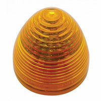 9 LED 2" Round Beehive Clearance/Marker Light - Amber or Red LEDs (Amber or Red Lens)