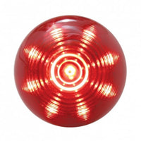 9 LED 2" Round Beehive Clearance/Marker Light - Amber or Red LEDs (Amber or Red Lens)