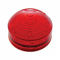 13 LED 2-1/2" Round Roadster Clearance/Marker Light - Red LEDs (Red Lens)