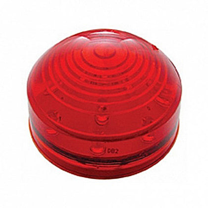 13 LED 2-1/2" Round Roadster Clearance/Marker Light - Red LEDs (Red Lens)
