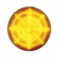 13 LED 2-1/2" Round Beehive Clearance/Marker Light - Amber or Red LEDs (Amber or Red Lens)