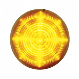 13 LED 2-1/2" Round Beehive Clearance/Marker Light - Amber or Red LEDs (Amber or Red Lens)