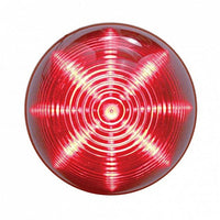 13 LED 2-1/2" Round Beehive Clearance/Marker Light - Amber or Red LEDs (Amber or Red Lens)