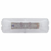 12 LED Rectangular Clearance/Marker Light - Amber or Red LEDs (Amber or Red Lens)