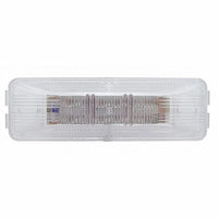 12 LED Rectangular Clearance/Marker Light - Amber or Red LEDs (Amber or Red Lens)