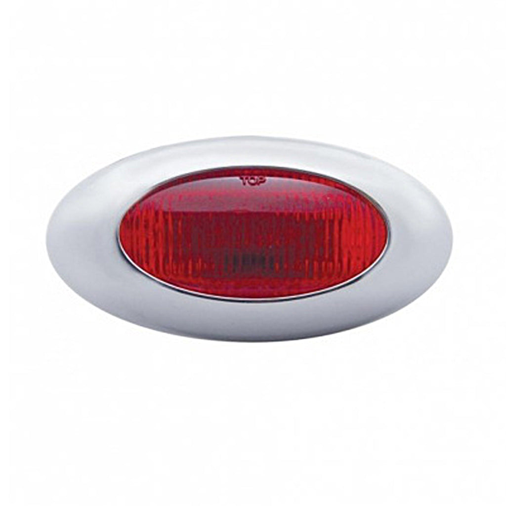 United Pacific - 5 LED Phantom I Clearance/Marker Light - Red LEDs (Red Lens)